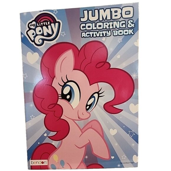 My Little Pony Pinkie Pie Jumbo Coloring & Activity Book - Picture 1 of 3